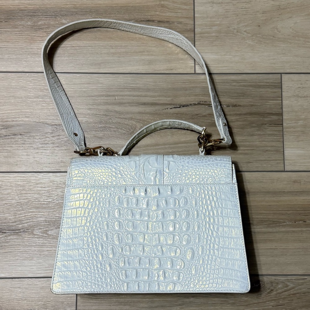 Brahmin Hallie in Shell White - Picture 2 of 7